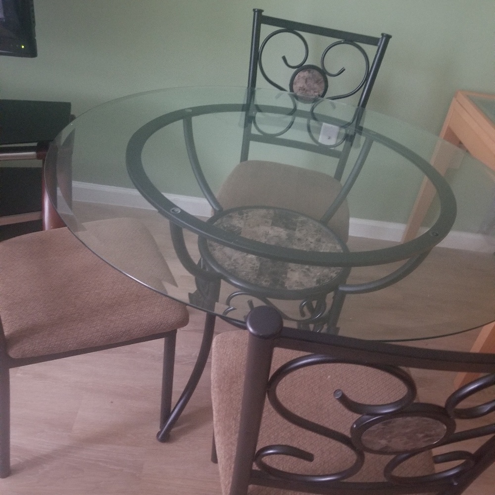 Glass table